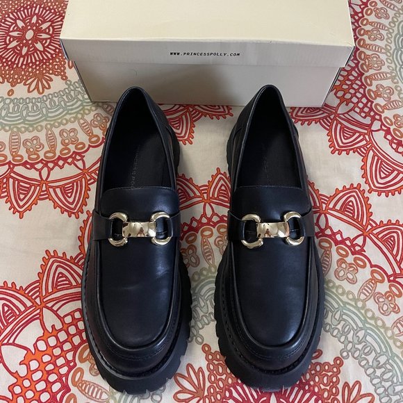Princess Polly Stanford Loafers - Picture 1 of 4